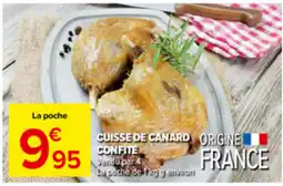 Carrefour Market CUISSE DE CANARD CONFITE offre