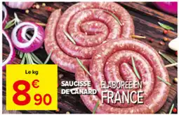 Carrefour Market SAUCISSE DE CANARD offre