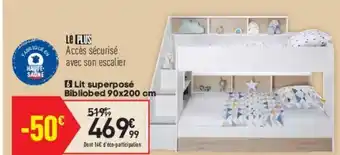 Conforama Lit Superposé offre