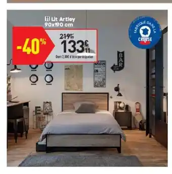 Conforama Lit Artley offre