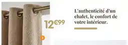 b&m Authenticité d'un chalet, le confort de votre intérieur offre