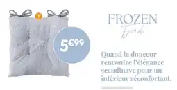 b&m Frozen - quand la douceur rencontre l'élegance scandinave pour un intérieur réconfortant offre