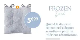 Frozen - quand la douceur rencontre l'élegance scandinave pour un intérieur réconfortant