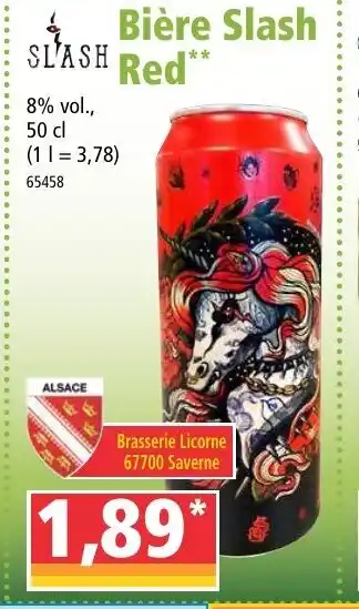 Bière slash red