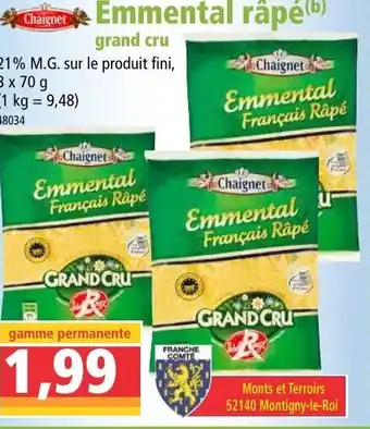 Emmental râpé