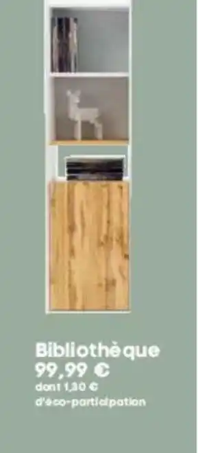 Conforama Bibliothèque offre
