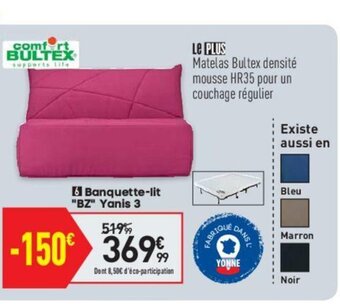 Conforama Banquette-Lit offre