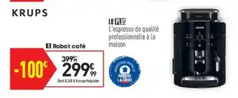 Conforama Robot Café offre