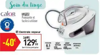 Conforama Centrale Vapeur offre