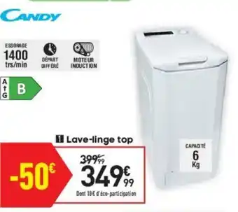 Conforama Lave-Linge Top offre