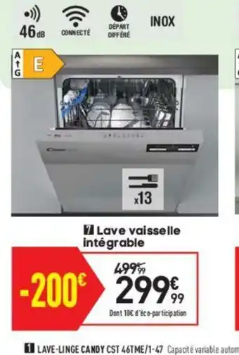 Conforama Lave Vaisselle offre