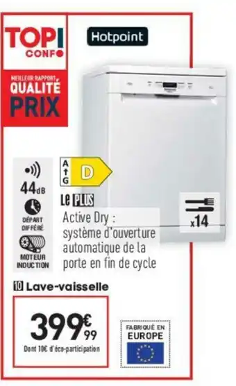 Conforama Lave-Vaisselle offre