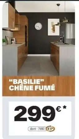 Brico Dépôt BASILIE CHÊNE FUMÉ offre
