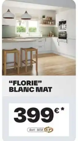 Brico Dépôt FLORIE BLANC MAT offre