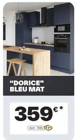 Brico Dépôt DORICE BLEU MAT offre