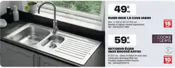 Brico Dépôt JABIRI EVIER INOX 1,5 CUVE offre