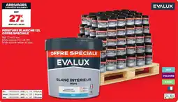 Brico Dépôt EVALUX PEINTURE BLANCHE offre