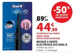 U Express Oral-B Brosse à dents électrique IO2 offre