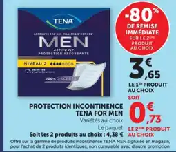 U Express TENA MEN offre