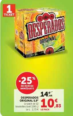 U Express DESPERADOS ORIGINAL offre