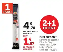 U Express ELPOZO FUET offre