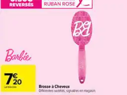Carrefour Barbie Brosse à Cheveux offre