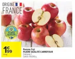 Carrefour FILIÈRE QUALITÉ CARREFOUR Pomme Fuji offre