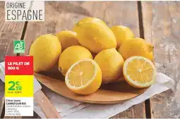 Carrefour CARREFOUR BIO Citron jaune offre
