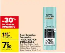 Carrefour L'ORÉAL PARIS MAGIC RETOUCH offre