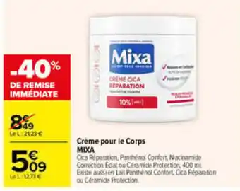 MIXA Crème pour le Corps