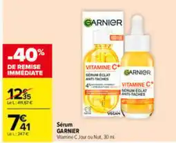 Carrefour GARNIER Sérum Vitamine C+ offre