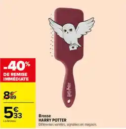 Carrefour HARRY POTTER Brosse offre