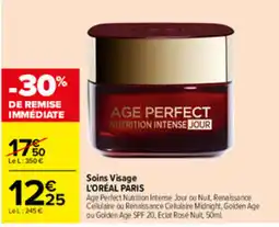 Carrefour L'ORÉAL PARIS Age Perfect Nutrition Intense Jour offre
