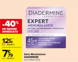 Carrefour DIADERMINE Soins Menobalance offre