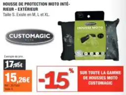 Autobacs CUSTOMAGIC Housse moto offre
