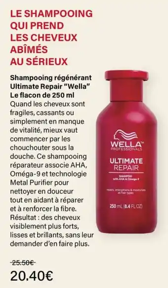 Wella Ultimate Repair Shampoo