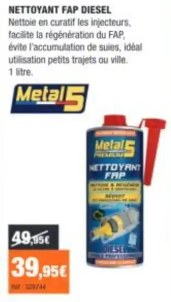 Metal5 Nettoyant FAP Diesel