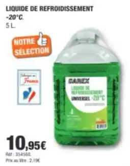 Autobacs CAREX LIQUIDE DE REFROIDISSEMENT offre