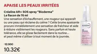 Bioderma Créaline AR+ SOS spray