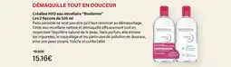 Monop' Bioderma Créaline H2O eau micellaire offre