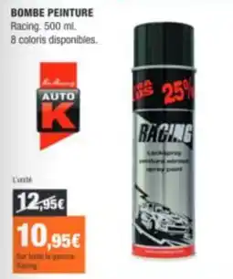 Autobacs AUTO K BOMBE PEINTURE offre