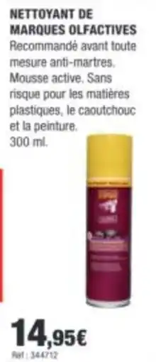 Autobacs COLONA NETTOYANT DE MARQUES OLFACTIVES offre
