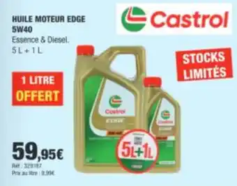 Castrol Huile Moteur Edge