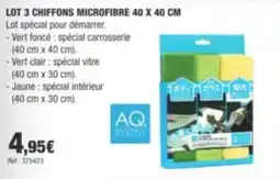 Autobacs A.Q. CHIFFONS MICROFIBRE offre