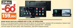 Autobacs Écran tactile car-play & android auto 12,7cm offre
