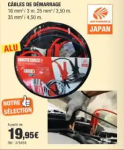 Autobacs AUTOMACS CÂBLES DE DÉMARRAGE offre