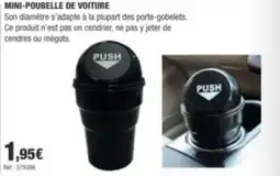 Autobacs MINI-POUBELLE DE VOITURE offre