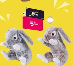 JouéClub Peluche lapin 22 cm offre