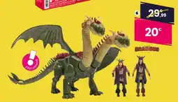 JouéClub Dragons pack dragons zippleback 35 cm et 2 figurines viking offre