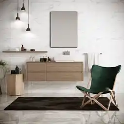 Brico Dépôt Carrelage mural marble chic blanc offre